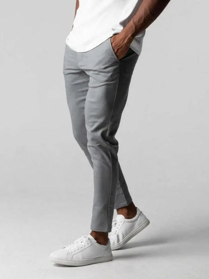 Flexible Slim Trousers