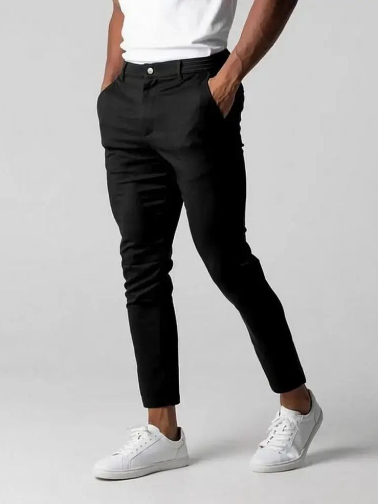 Flexible Slim Trousers
