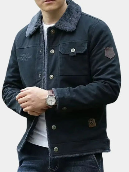 Vintage Military Aviator Jacket