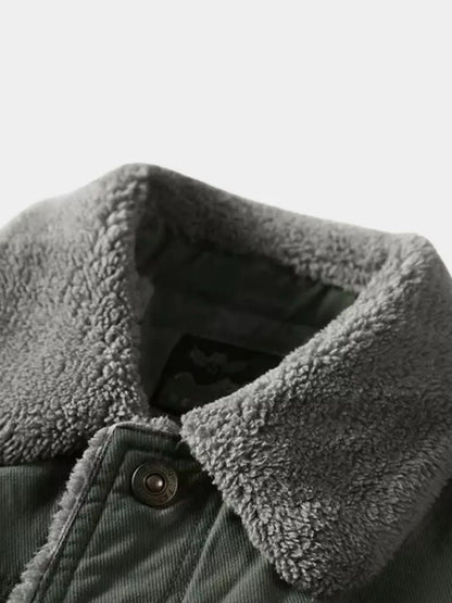 Vintage Military Aviator Jacket