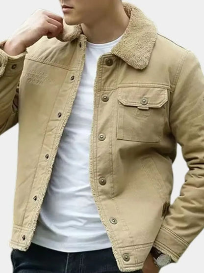 Vintage Military Aviator Jacket