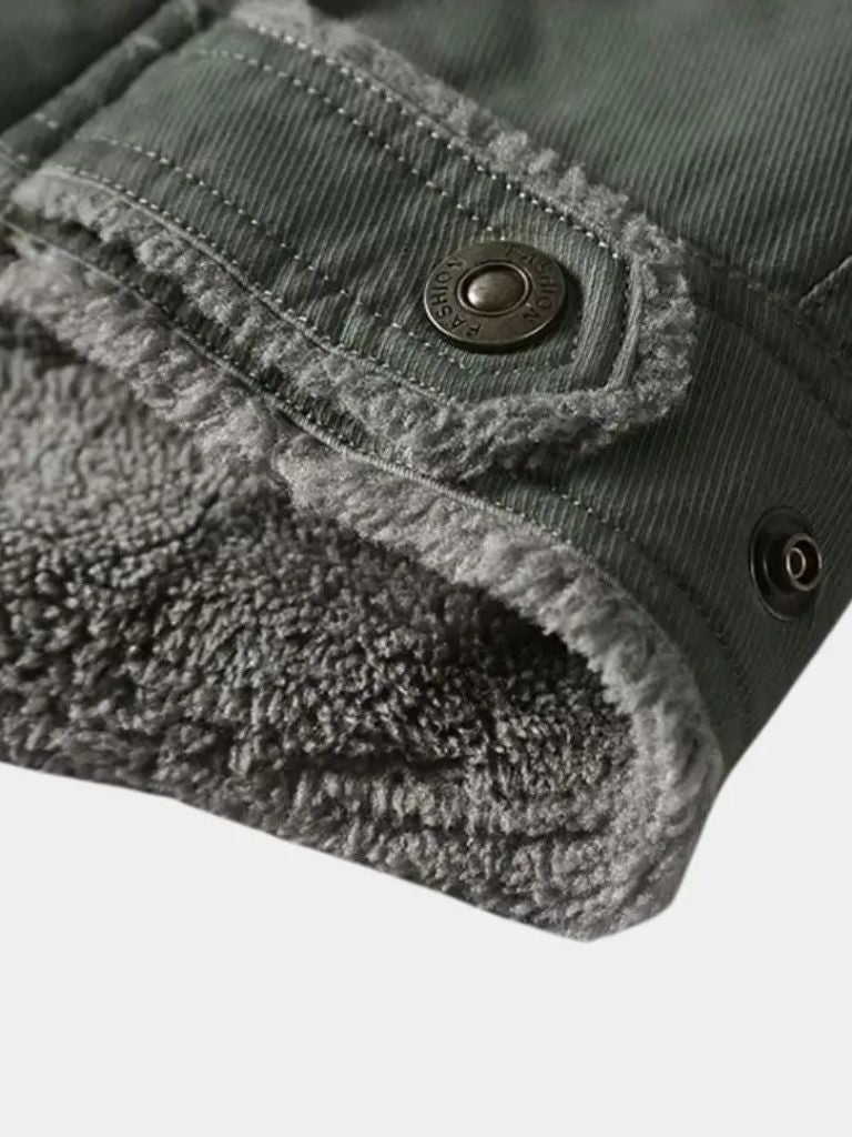 Vintage Military Aviator Jacket