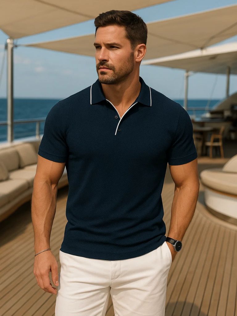 Polo Shirt Volt Blue