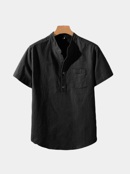 Wellspring White Linen T-Shirt