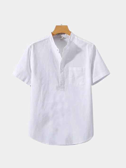 White Linen T-Shirt Wellspring